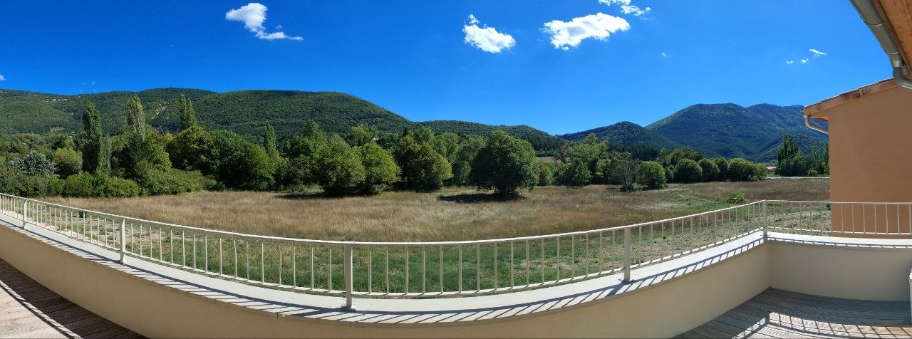 Panorama depuis le balcon