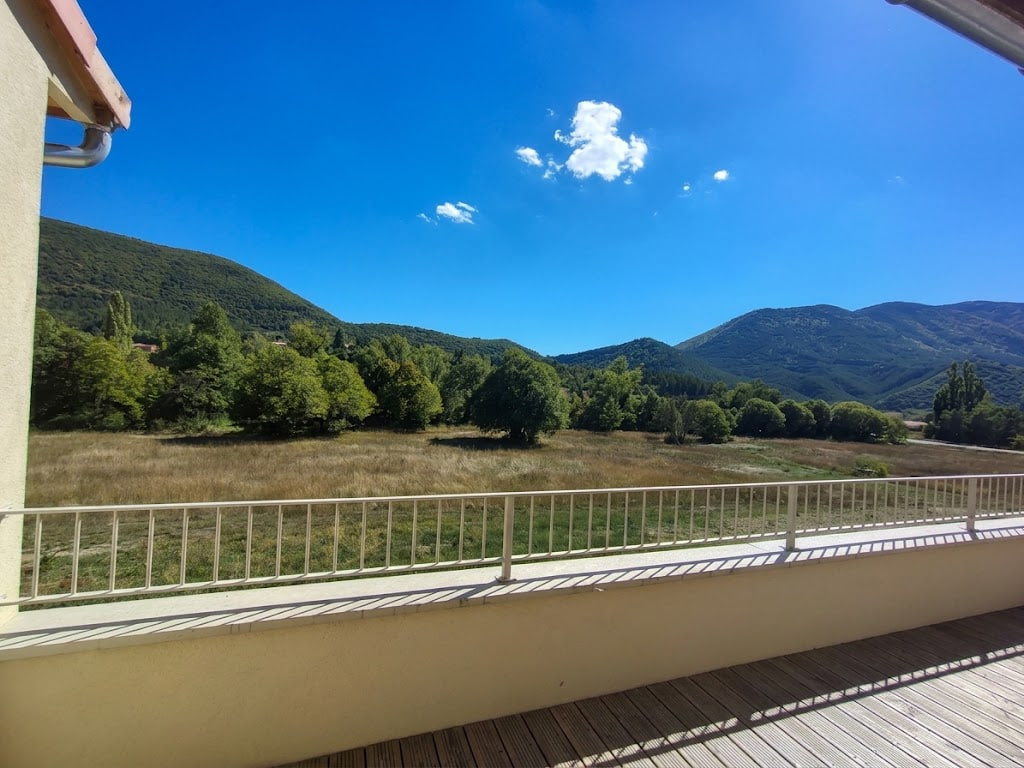 Vue depuis le balcon